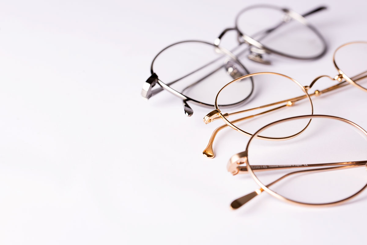 Retro mens Antique Vintage Round Gold Silver Wire Rim Eyeglass Frames Spectacles 