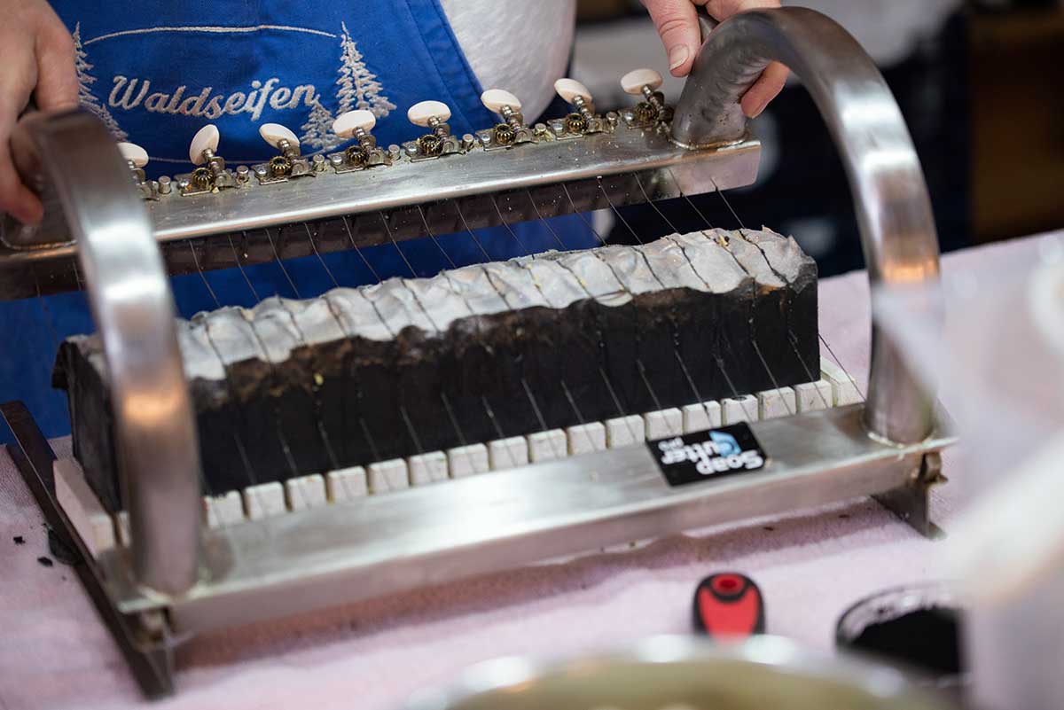 Seifenschneidemaschine Seife schneiden Lunor Soap 