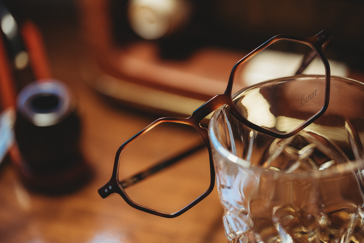 A13 Lunor Vintage Acetatbrille Nerdbrille