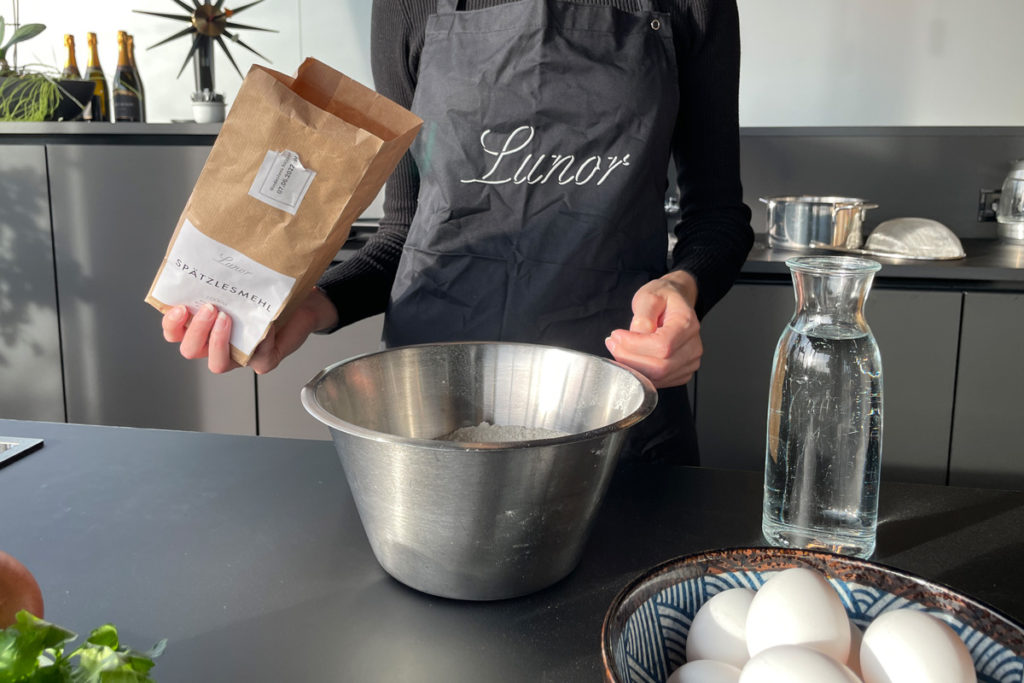 spaetzle mehl flour lunor